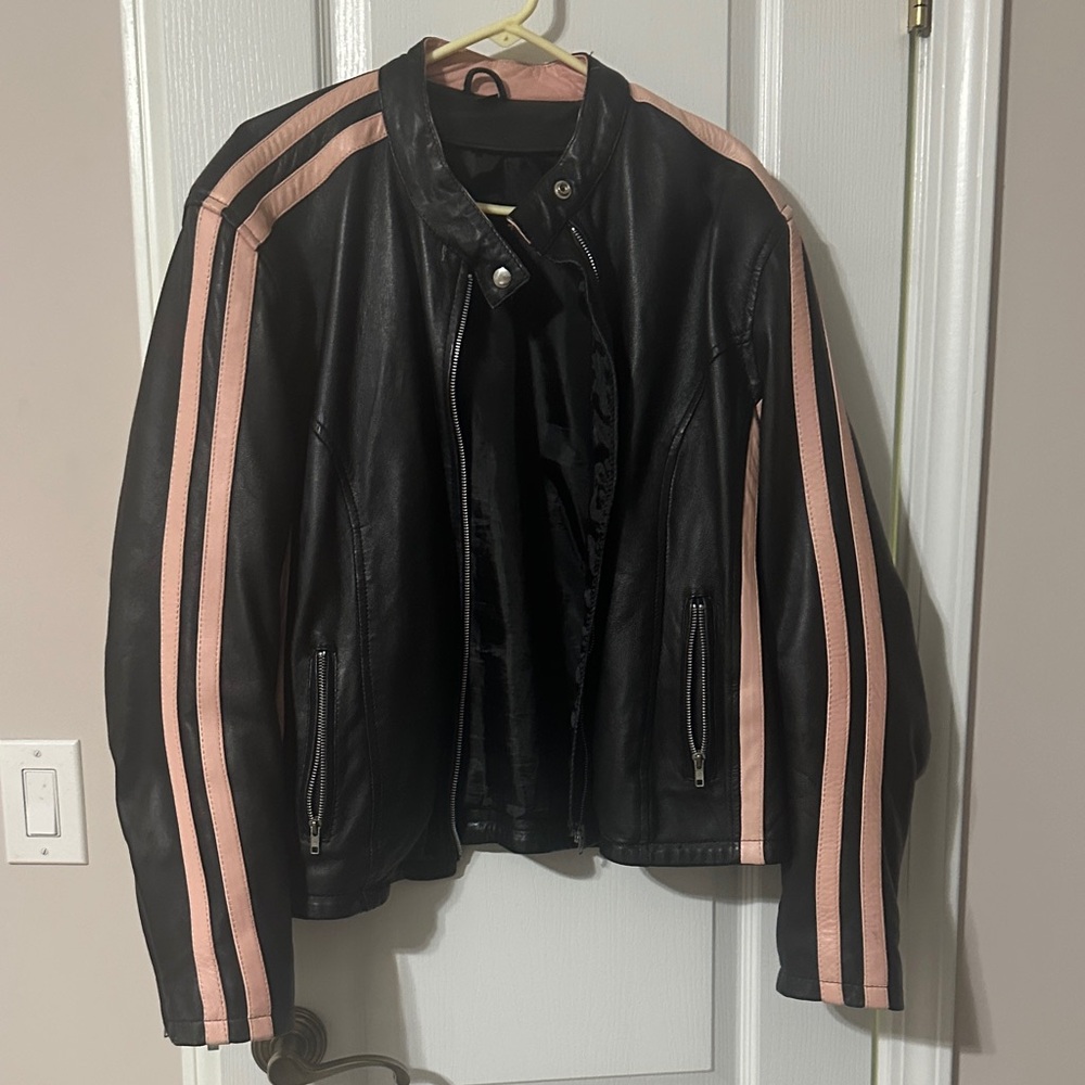 Black and Pink Women's Jacket